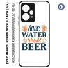 Coque pour Xiaomi Redmi Note 12 Pro (5G) - Save Water Drink Beer Humour Bière
