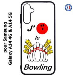 Coque pour Samsung Galaxy A14-4G & A14-5G - J'aime le Bowling