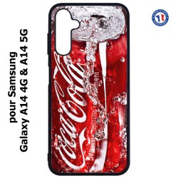 Coque pour Samsung Galaxy A14-4G & A14-5G - Coca-Cola Rouge Original