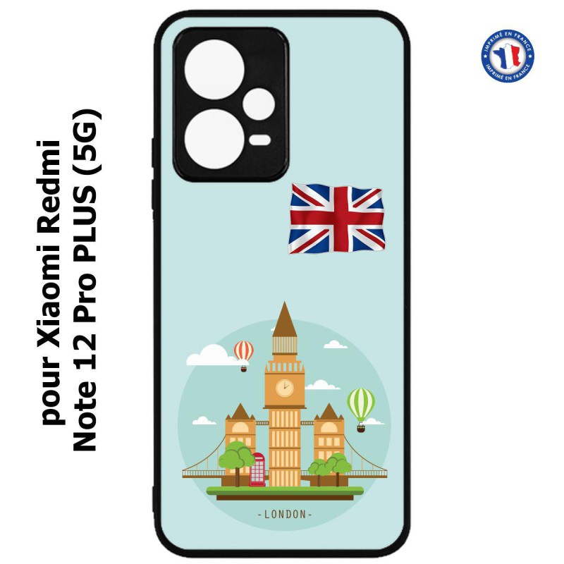 Coque pour Xiaomi Redmi Note 12 Pro PLUS (5G) - Monuments Londres - Big Ben