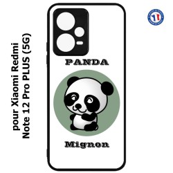 Coque pour Xiaomi Redmi Note 12 Pro PLUS (5G) - Panda tout mignon