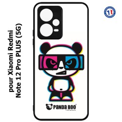 Coque pour Xiaomi Redmi Note 12 Pro PLUS (5G) - PANDA BOO© 3D - lunettes - coque humour