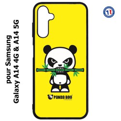 Coque pour Samsung Galaxy A14-4G & A14-5G - PANDA BOO© Bamboo à pleine dents - coque humour