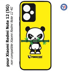 Coque pour Xiaomi Redmi Note 12 (5G) - PANDA BOO© Bamboo à pleine dents - coque humour