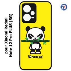 Coque pour Xiaomi Redmi Note 12 Pro PLUS (5G) - PANDA BOO© Bamboo à pleine dents - coque humour