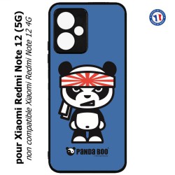Coque pour Xiaomi Redmi Note 12 (5G) - PANDA BOO© Banzaï Samouraï japonais - coque humour