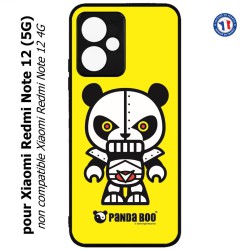 Coque pour Xiaomi Redmi Note 12 (5G) - PANDA BOO© Robot Kitsch - coque humour