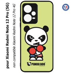 Coque pour Xiaomi Redmi Note 12 Pro (5G) - PANDA BOO© Boxeur - coque humour