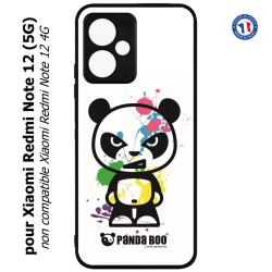 Coque pour Xiaomi Redmi Note 12 (5G) - PANDA BOO© paintball color flash - coque humour