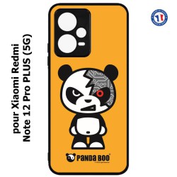 Coque pour Xiaomi Redmi Note 12 Pro PLUS (5G) - PANDA BOO© Terminator Robot - coque humour