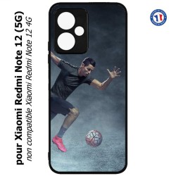 Coque pour Xiaomi Redmi Note 12 (5G) - Cristiano Ronaldo club foot Turin Football course ballon