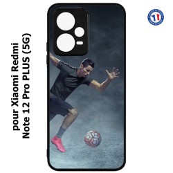 Coque pour Xiaomi Redmi Note 12 Pro PLUS (5G) - Cristiano Ronaldo club foot Turin Football course ballon