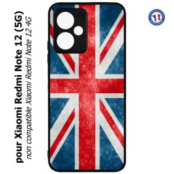 Coque pour Xiaomi Redmi Note 12 (5G) - Drapeau Royaume uni - United Kingdom Flag