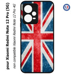 Coque pour Xiaomi Redmi Note 12 Pro (5G) - Drapeau Royaume uni - United Kingdom Flag