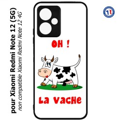 Coque pour Xiaomi Redmi Note 12 (5G) - Oh la vache - coque humoristique
