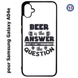 Coque pour Samsung Galaxy A04e -  Beer is the answer Humour Bière