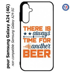 Coque pour Samsung Galaxy A24 (4G) -  Always time for another Beer Humour Bière