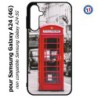Coque pour Samsung Galaxy A24 (4G) -  Cabine téléphone Londres - Cabine rouge London