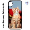 Coque pour Samsung Galaxy A04e -  Adorable chat - chat robe cannelle