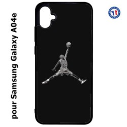 Coque pour Samsung Galaxy A04e -  Michael Jordan 23 shoot Chicago Bulls Basket