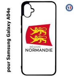 Coque pour Samsung Galaxy A04e -  Logo Normandie - Écusson Normandie - 2 léopards