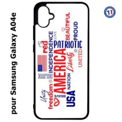Coque pour Samsung Galaxy A04e -  USA lovers - drapeau USA - patriot