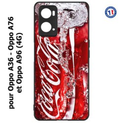 Coque pour Oppo A36 / A76 / A96 (4G) -  Coca-Cola Rouge Original