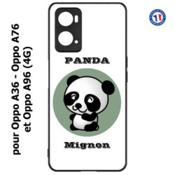Coque pour Oppo A36 / A76 / A96 (4G) -  Panda tout mignon