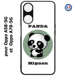 Coque pour Oppo A58-5G / Oppo A78-5G -  Panda tout mignon