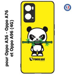 Coque pour Oppo A36 / A76 / A96 (4G) -  PANDA BOO© Bamboo à pleine dents - coque humour