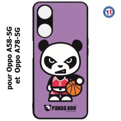 Coque pour Oppo A58-5G / Oppo A78-5G -  PANDA BOO© Basket Sport Ballon - coque humour