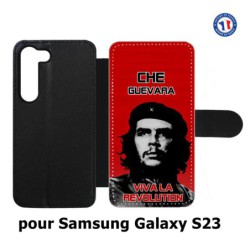 Etui cuir pour Samsung Galaxy S23 Che Guevara - Viva la revolution