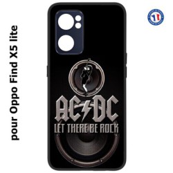Coque pour Oppo Find X5 lite groupe rock AC/DC musique rock ACDC