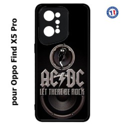 Coque pour Oppo Find X5 PRO groupe rock AC/DC musique rock ACDC