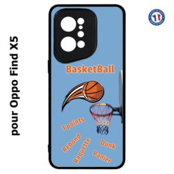Coque pour Oppo Find X5 fan Basket