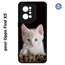 Coque pour Oppo Find X5 Bébé chat tout mignon - chaton yeux bleus