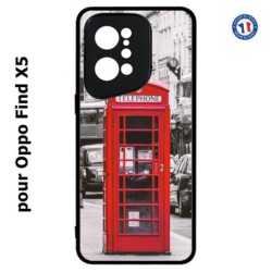 Coque pour Oppo Find X5 Cabine téléphone Londres - Cabine rouge London