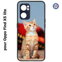 Coque pour Oppo Find X5 lite Adorable chat - chat robe cannelle