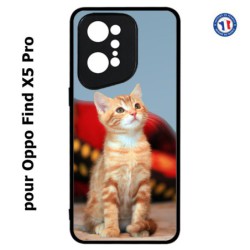 Coque pour Oppo Find X5 PRO Adorable chat - chat robe cannelle