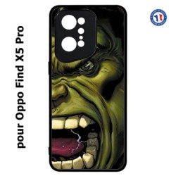 Coque pour Oppo Find X5 PRO Monstre Vert Hurlant