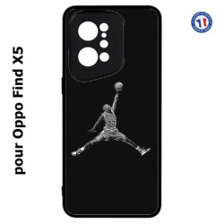 Coque pour Oppo Find X5 Michael Jordan 23 shoot Chicago Bulls Basket