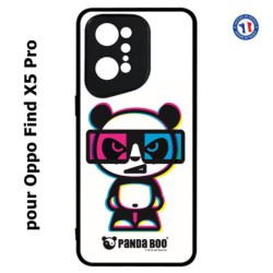 Coque pour Oppo Find X5 PRO PANDA BOO© 3D - lunettes - coque humour
