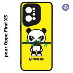 Coque pour Oppo Find X5 PANDA BOO© Bamboo à pleine dents - coque humour
