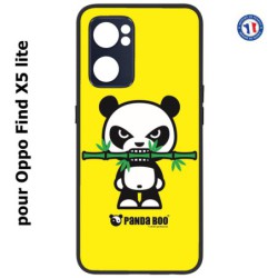 Coque pour Oppo Find X5 lite PANDA BOO© Bamboo à pleine dents - coque humour