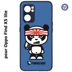Coque pour Oppo Find X5 lite PANDA BOO© Banzaï Samouraï japonais - coque humour