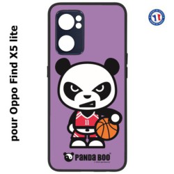 Coque pour Oppo Find X5 lite PANDA BOO© Basket Sport Ballon - coque humour