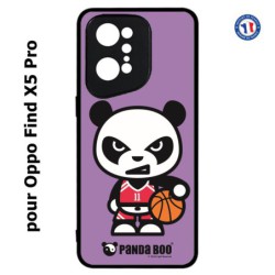 Coque pour Oppo Find X5 PRO PANDA BOO© Basket Sport Ballon - coque humour