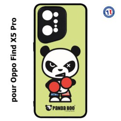 Coque pour Oppo Find X5 PRO PANDA BOO© Boxeur - coque humour