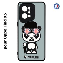 Coque pour Oppo Find X5 PANDA BOO© So British  - coque humour