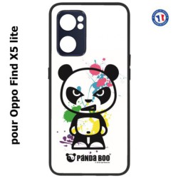Coque pour Oppo Find X5 lite PANDA BOO© paintball color flash - coque humour